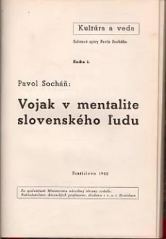 Vojak v mentalite slovenského ľudu