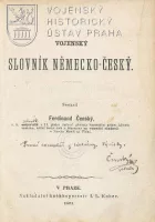 Vojenský slovník německo - český