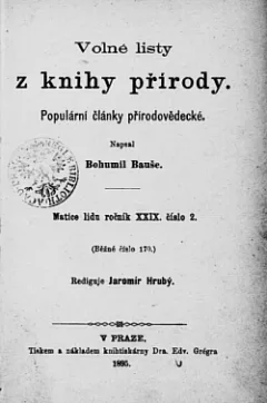 Volné listy z knihy přírody