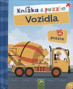 Vozidla - Knížka s puzzle