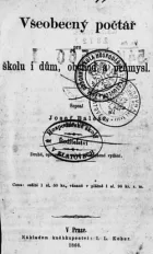 Všeobecný počtář pro školu i dům, obchod i průmysl