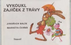 Vykoukl zajíček z trávy