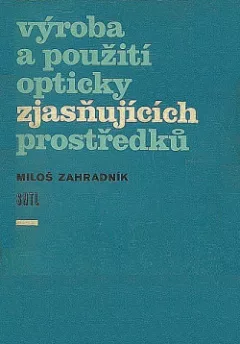 Výroba a použití opticky zjasňujících prostředků