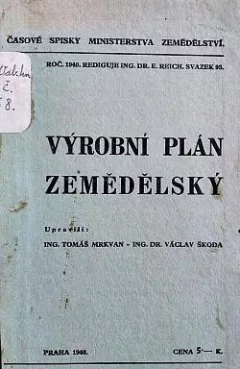 Výrobní plán zemědělský
