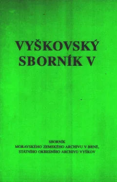 Vyškovský sborník V.