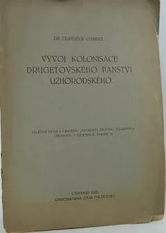 Vývoj kolonisace drugetovského panství užhorodského