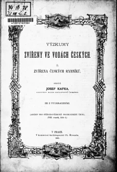 Výzkum zvířeny ve vodách českých II. Zvířena českých rybníků
