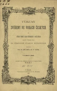 Výzkum zvířeny ve vodách českých IV. výzkum dvou rybníků Dolno - Počernického a Kačležského