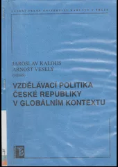 Vzdělávací politika České republiky v globálním kontextu