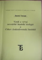 Vznik a vývoj novodobé husitské teologie a Církev československá husitská