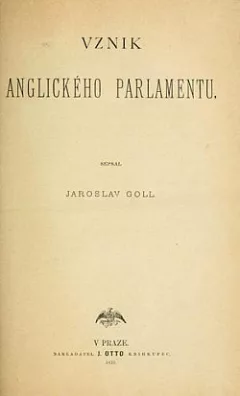 Vznik anglického parlamentu