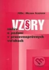 Vzory zmlúv a podaní v pracovnoprávnych vzťahoch
