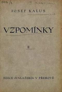 Vzpomínky II. Vzpomínky intimní a literární