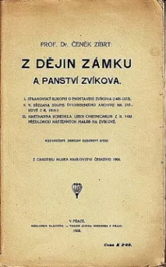 Z dějin zámku a panství Zvíkova