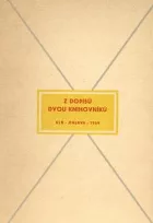 Z dopisů dvou knihovníků - Jiřího Mahena a Stanislava Rambouska