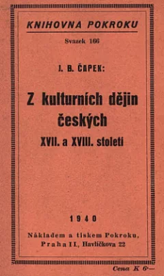 Z kulturních dějin českých XVII. a XVIII. století