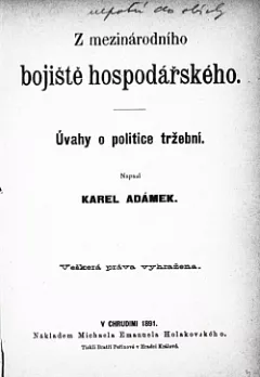 Z mezinárodního bojiště hospodářského