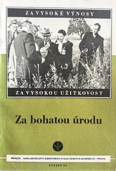 Za bohatou úrodu