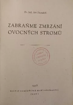 Zabraňme zmrzání ovocných stromů