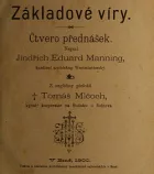 Základové víry: čtvero přednášek
