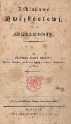 Základowé hwězdoslowj čili Astronomie