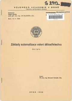 Základy automatizace velení dělostřelectvu