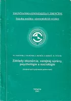 Základy ekonómie, verejnej správy, psychológie a sociológie