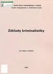 Základy kriminalistiky