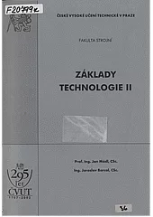 Základy technologie II