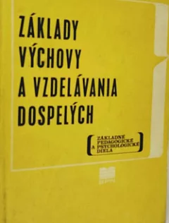 Základy výchovy a vzdelávania dospelých