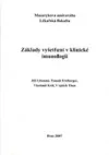 Základy vyšetření v klinické imunologii