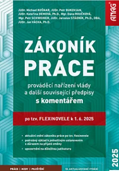 Zákoník práce, prováděcí nařízení vlády a další související předpisy s komentářem po tzv. flexinovele