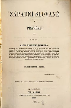 Západní Slované v pravěku