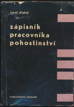 Zápisník pracovníka pohostinství