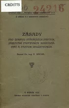 Zásady pro úpravu stávajících pastvin, zřizování pastevního hospodářství a pastvin družstevních