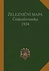 Železniční mapa Československa 1924