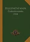 Železniční mapa Československa 1934