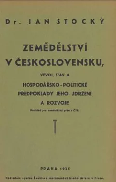 Zemědělství v Československu. Kniha třetí