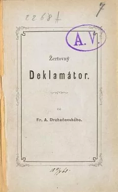 Žertovný deklamátor