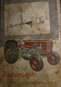 Zetor 4011 - katalog náhradních dílů