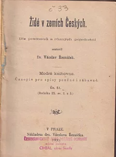 Židé v zemích Českých