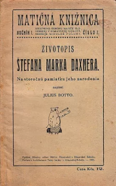 Životopis Štefana Marka Daxnera