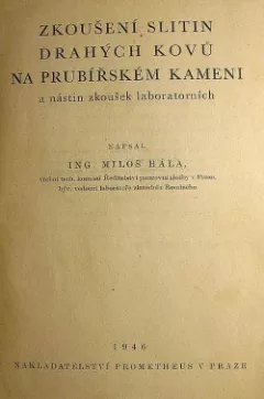 Zkoušení slitin drahých kovů na prubířském kameni