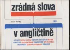 Zrádná slova v angličtině