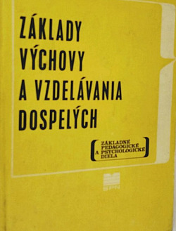 Základy výchovy a vzdelávania dospelých