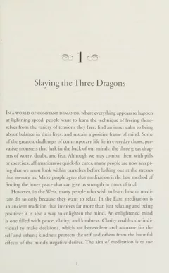 Slaying the three dragons