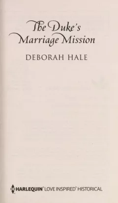The Duke's Marriage Mission